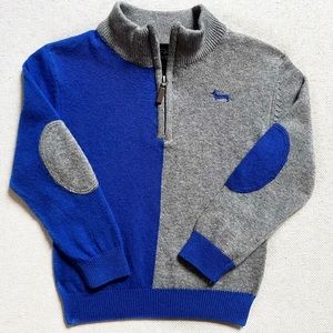 Cashmere baby sweater - Harmont & Blaine  - color block 12 months - soft